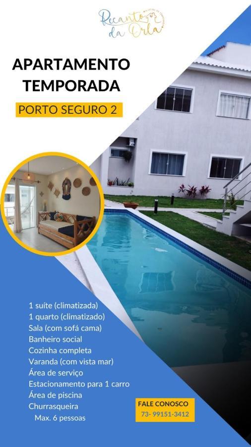 Recanto Da Orla - Apartamento Lindo E Vista Mar - 2 Quartos Porto Seguro Eksteriør bilde